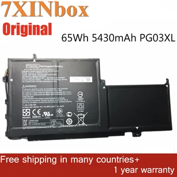 7XINbox 11.55 V 65wh 5430mAh PG03XL PGO3XL TPN-Q168 Originalus Laptopo Baterija HP Spectre X360 15-AP 15-AP012DX Serijos Notepad