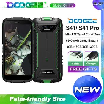 DOOGEE S41 / S41 PRO Tvirtas Telefonas 5.5