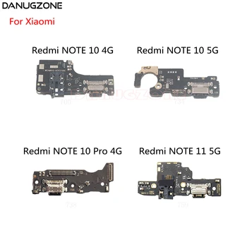 Už Xiaomi Redmi 10 PASTABA Pro 4G 5G 11 USB Įkrovimo Dokas Uosto Lizdas Jack Plug Jungtis baterijos Valdybos Flex Kabelis