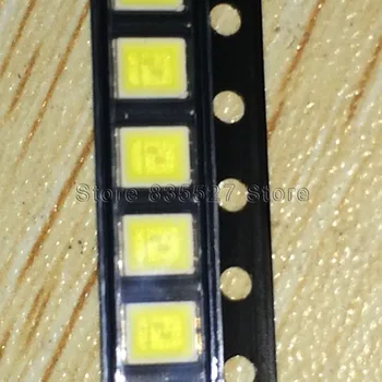 4000pcs/būgno LED lempos granulių 2835 Vaiskiai balta 6 V aukštos įtampos 30mA 22-24LM 0.2 W double core LED šviesos diodas