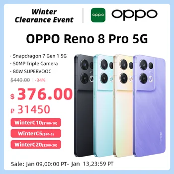 KOLEGA Reno8 Pro 5G Išmanųjį telefoną Snapdragon 7 Gen 1 6.62