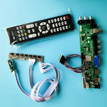 Rinkinys N133B6-L26 N133B6 AV LED USB, VGA, TV DVB-T 40pin Valdiklio plokštės HDMI skaitmeninio Signalo 1366X768 13.3