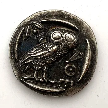 Graikijos Reljefo Formos Monetos 25mAntique Vario Senas Sidabro Medalį Progines monetas, Ženklelis, Kolekcines, Dovana Ms01