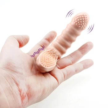 Pirštų Vibratoriai Sekso Žaislai, Skirtas Moters Klitorio Stimuliatorius Šepetėlis Vibruoja Piršto Mova G Spot Dildo Vibratorius Suaugusiųjų Sekso Produktus