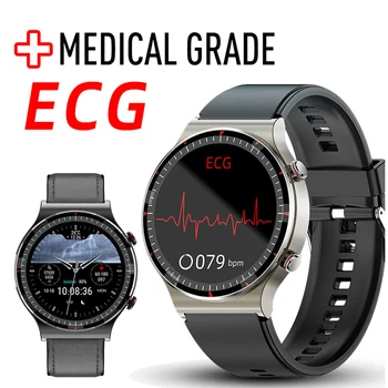 G08 Smart Žiūrėti PPG+EKG 24H Širdies ritmas, Kraujo Deguonies Miego Stebėti Kvėpavimo Mokymas Medicinos lygio Sveikatos Stebėsenos Smartwatch