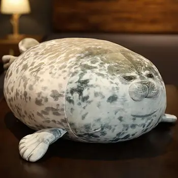 20cm Piktas Lašelis Išsipūtęs Seal 3D Jūrų Liūtas Lėlės, Pliušiniai Įdaryti Žaislas Kūdikis Miega Mesti Pagalvę, Dovanos Vaikams, Vaikų Mergaičių