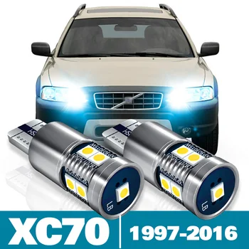 2vnt LED Stovėjimo Šviesos Volvo XC70 Priedai 1997-2016 2006 2007 2008 2009 2010 2011 2012 2013 2014 2015 Atstumas Lempos